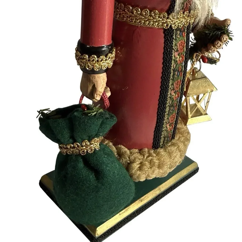 BRN License Design St. Nicholas Santa Claus Father Christmas VTG Nutcracker